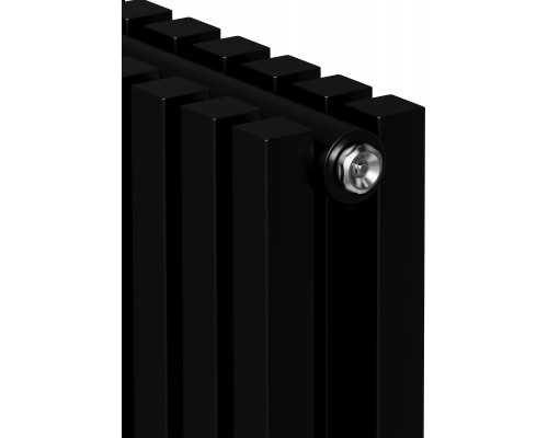 Радиатор отопления ROYAL THERMO Shift Q30 C2180-10 секц. RAL9005m дизайнерский НС-1631265