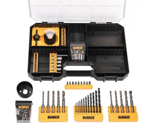 Набор оснастки универсальный DeWALT DT71583T-QZ TORSION кейс 102 шт DT71583-QZ