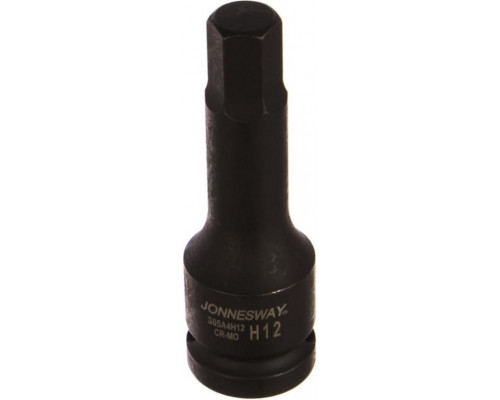 Ударная головка 6-гранная 1/2" JONNESWAY S05A4H12, 78 мм