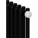 Радиатор отопления ROYAL THERMO Shift R22 VC2180-10 секц. RAL9005m дизайнерский НС-1631313