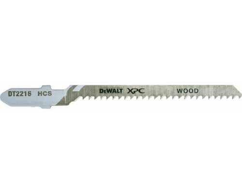 Пилки по дереву DeWALT XPC T119BO 82х54х2.0х15мм (5 шт) DT2216-QZ DT2216-QZ