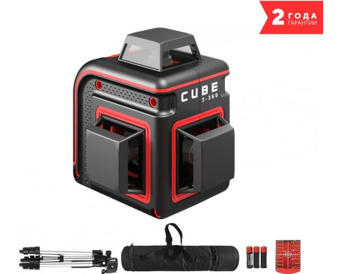 Лазерный уровень ADA CUBE 3-360 PROFESSIONAL EDITION А00572