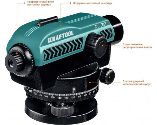 Нивелир оптический KRAFTOOL OL-32 34520