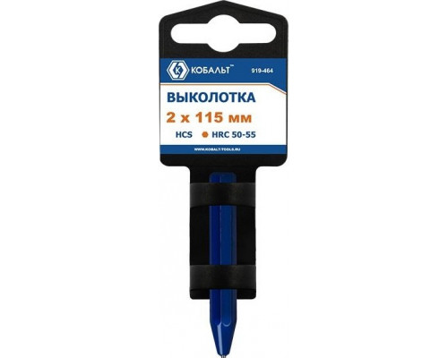 Зубило Кобальт 919-464 выколотка 2х115 мм