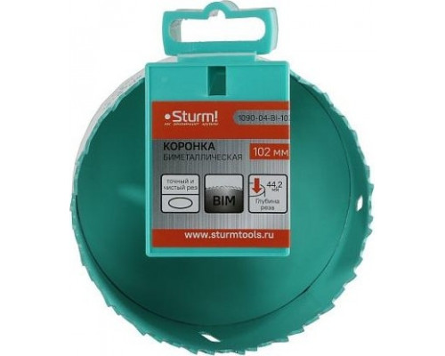 Коронка биметаллическая Sturm 1090-04-BI-102