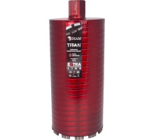 Алмазная коронка для мокрого сверления DIAM САСС 132x300х6x1,1/4UNC Extra Line Titan (арм. бетон) 313029