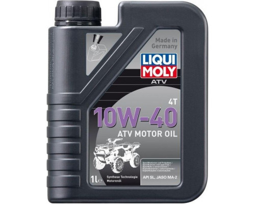 Масло для квадроциклов LIQUI MOLY SAE 10W40 ATV 4T Motoroil Offroad 1 л 7540 синтетическое 3013/7540