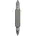 Бита для заворачивания BOSCH Extra Hard двусторонняя 45 мм PZ1/PZ1 2607001741