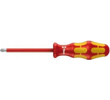 Отвертка диэлектрическая WERA Kraftform Plus 100 VDE 1000 V 165i PZ/S # 2 х 100 мм WE-006191 WE-006191