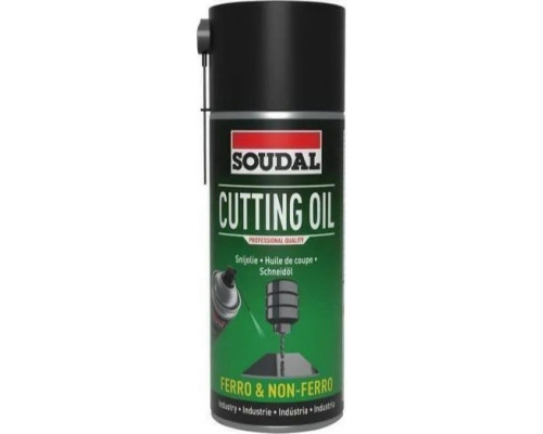 Смазка для охлаждения SOUDAL CUTTING OIL 0,4 л спрей 119717
