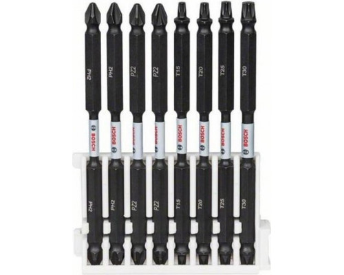 Набор бит 110 мм BOSCH из 8 шт. Extra Hard 2608522346