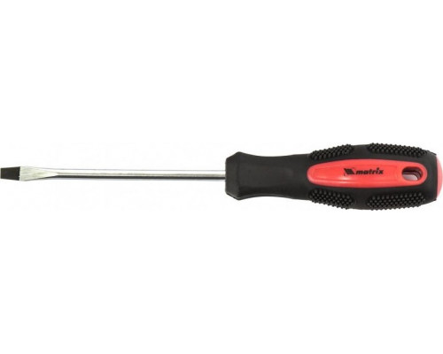 Отвертка шлицевая MATRIX Anti-Slip 5.0 х 100 мм 12216