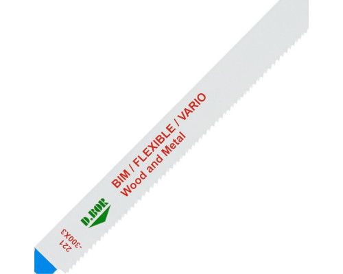 Полотна для сабельных пил D.BOR 280/300*1,8-2,6 мм BIM / FLEXIBLE / VARIO / Wood a metal (2 шт.) D-221-300X3-02