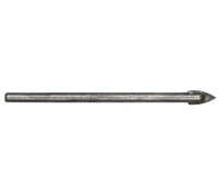 Сверло по стеклу и керамике Kranz KR-12-6803 5 мм, 2 грани, цилиндр. хвостовик