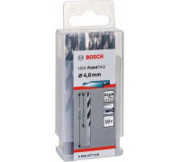 Сверло по металлу BOSCH HSS шлифованное 4.8 х 52/86 мм PointTeQ (уп.10шт) 2608577216