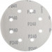 Круг шлифовальный на липучке Sturm DWS6010-9240 180 мм, P240, 8 отв. (уп.20шт.)