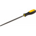 Напильник круглый STAYER PROFI с двухкомпонентной рукояткой, № 2, 200мм 16605-20-2