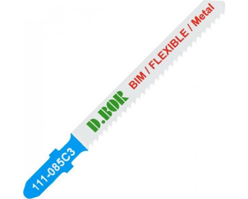 Пилки по металлу D.BOR 60/85*2 мм BIM / FLEXIBLE Metal (T118BF/3113-F) (2 шт.) D-111-085C3-02