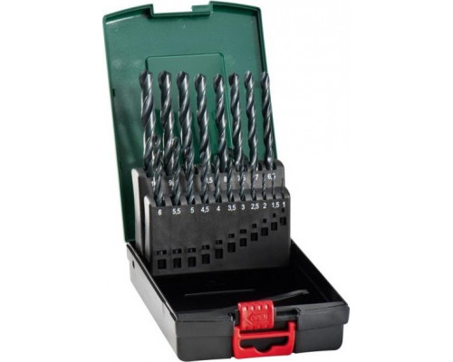 Набор сверл по металлу METABO HSS-R 19 шт. (1-10 мм) 627164000 627164000