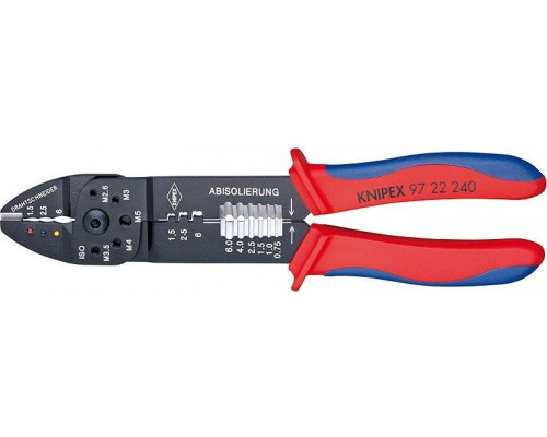 Клещи для опрессовки кабельных наконечников KNIPEX 9722240 KN-9722240