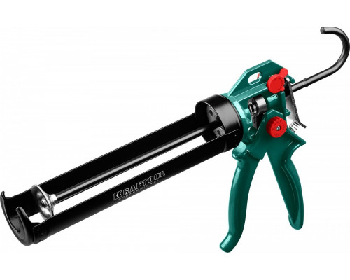 Пистолет для герметика KRAFTOOL EXPERT 4-in-1 усиленный cкелетный поворотный 310 мл 06675