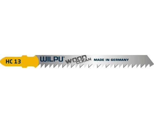 Пилки по дереву WILPU HC 13 (чистый рез) 5шт/уп 214000005