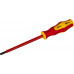 Отвертка диэлектрическая шлицевая Кобальт 646-454 ultra grip sl 5,5х125 мм cr-v, двухкомпонентная ру