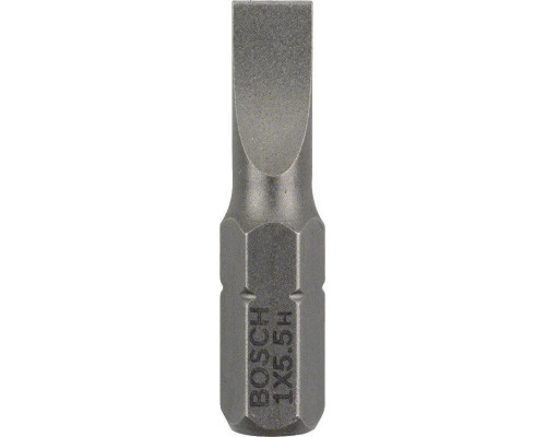 Бита для заворачивания BOSCH S 1,0x5,5, 25 mm XH PRO (3шт.) 2607001464
