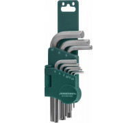 Набор ключей шестигранных JONNESWAY H01SM109S 1,5-10мм, 9 предметов 047090