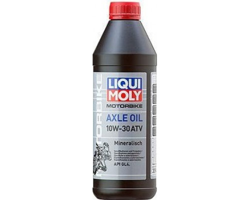 Масло трансмиссионное для мотоциклов LIQUI MOLY 10W 30 Motorbike Axle Oil ATV 1 л 3094 минеральное 3094