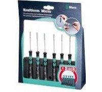 Набор отверток для электронщиков WERA Kraftform Micro 2069/6 SATZ 6TLG. WE-118158 WE-118158