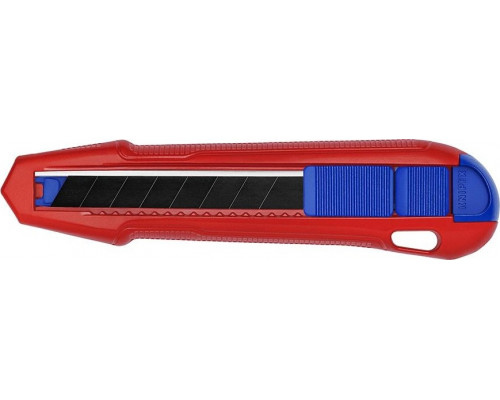 Нож универсальный KNIPEX CutiX 165 мм, с отламывающимися лезвиями 18 мм, 9010165BK