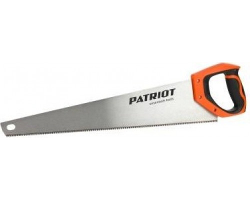Ножовка по дереву PATRIOT WSP-500S TPI мелкий зуб, 3-х сторонняя заточка, 500мм 350006003