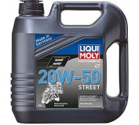 Масло для мотоциклов LIQUI MOLY SAE 20W50 Motorbike 4T Street 4 л 1696 1696