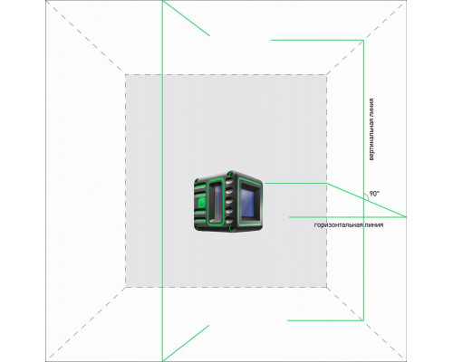 Лазерный уровень ADA CUBE 3D GREEN PROFESSIONAL EDITION А00545