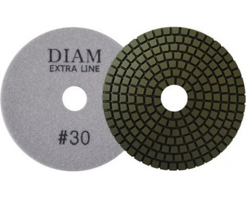 Алмазная тарелка на липучке DIAM АГШК 100*3,0 №30 Extra Line (мокрая) 000564