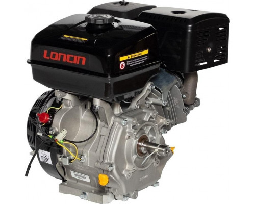 Бензиновый двигатель Loncin G420F 15 л.с. с валом 25 мм