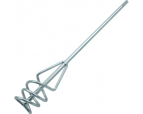 Миксер Denzel 848 257 60х400 мм, оцинкованный, хвостовик sds plus 848257