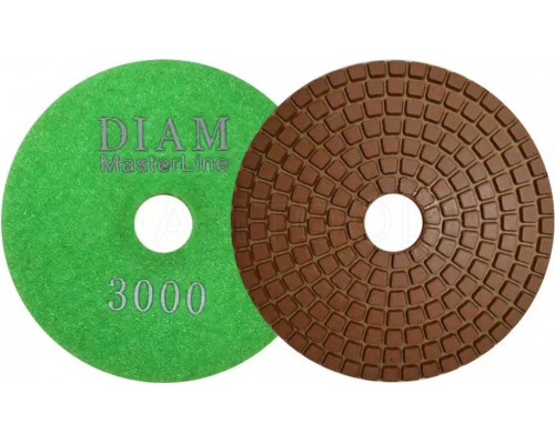 Алмазная тарелка на липучке DIAM АГШК 100*2,5 №3000 Master Line (мокрая) 000580