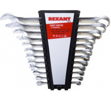 Набор комбинированных ключей REXANT 12-5842 CRV, 12 шт.