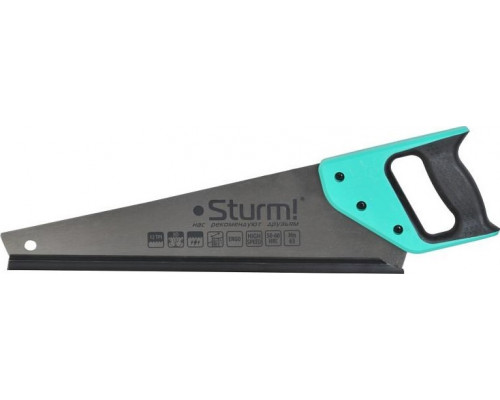 Ножовка по дереву Sturm 1060-57-500 500мм, 12tpi, 3d зуб