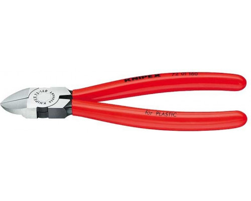 Бокорезы диагональные для пластмассы KNIPEX 7201160 160 мм KN-7201160