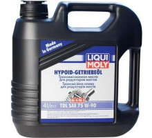 Масло трансмиссионное LIQUI MOLY 75W 90 Hypoid-Getriebeoil TDL GL-4/GL-5 4 л 3939 3939