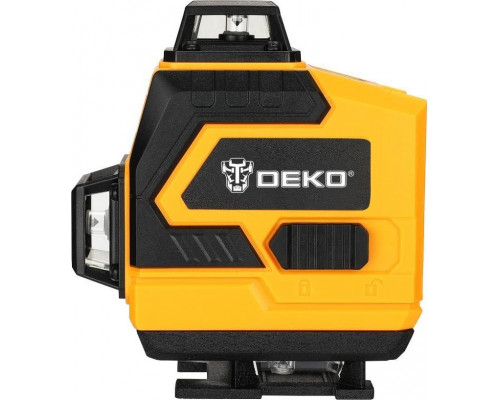 Лазерный уровень DEKO DKLL16 со штативом 1 м в кейсе 065-0233