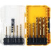 Набор сверл по металлу DeWALT HSS-TIN 10 шт. Impact TITANIUM (3.0-10 мм ) DT50050-QZ