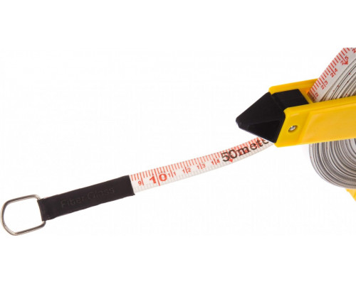 Рулетка STAYER GEOMax мерная лента Master фиберглассовое полотно, 50 м 3418-50