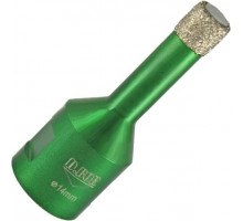 Алмазная коронка для сухого сверления D.BOR KERAMOGRANIT-DRY 14х62 мм М14 D-KG-D-014-014