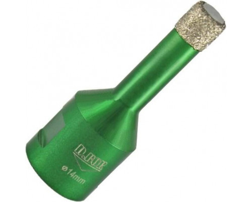 Алмазная коронка для сухого сверления D.BOR KERAMOGRANIT-DRY 14х62 мм М14 D-KG-D-014-014