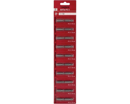 Бита для заворачивания TRIGGER 85964 ПРОФИ PZ-2 25мм, 20шт. тов-208835