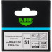 Коронка биметаллическая D.BOR COBALT-ST 51 мм (m42) мелкий зуб D-HS-BIM-ST-38-051